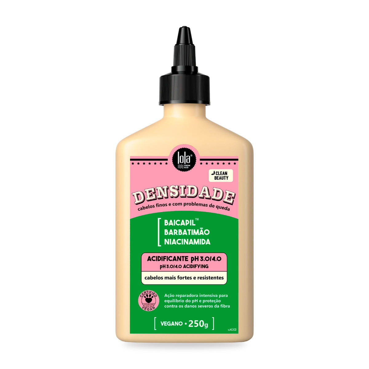 Lola Densidade Acidificante pH 3.0 Baicapil Cabelo Fino 250g