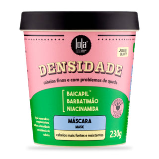 Lola Densidade Máscara Baicapil e Cupuaçu Cabelo Fino 230g