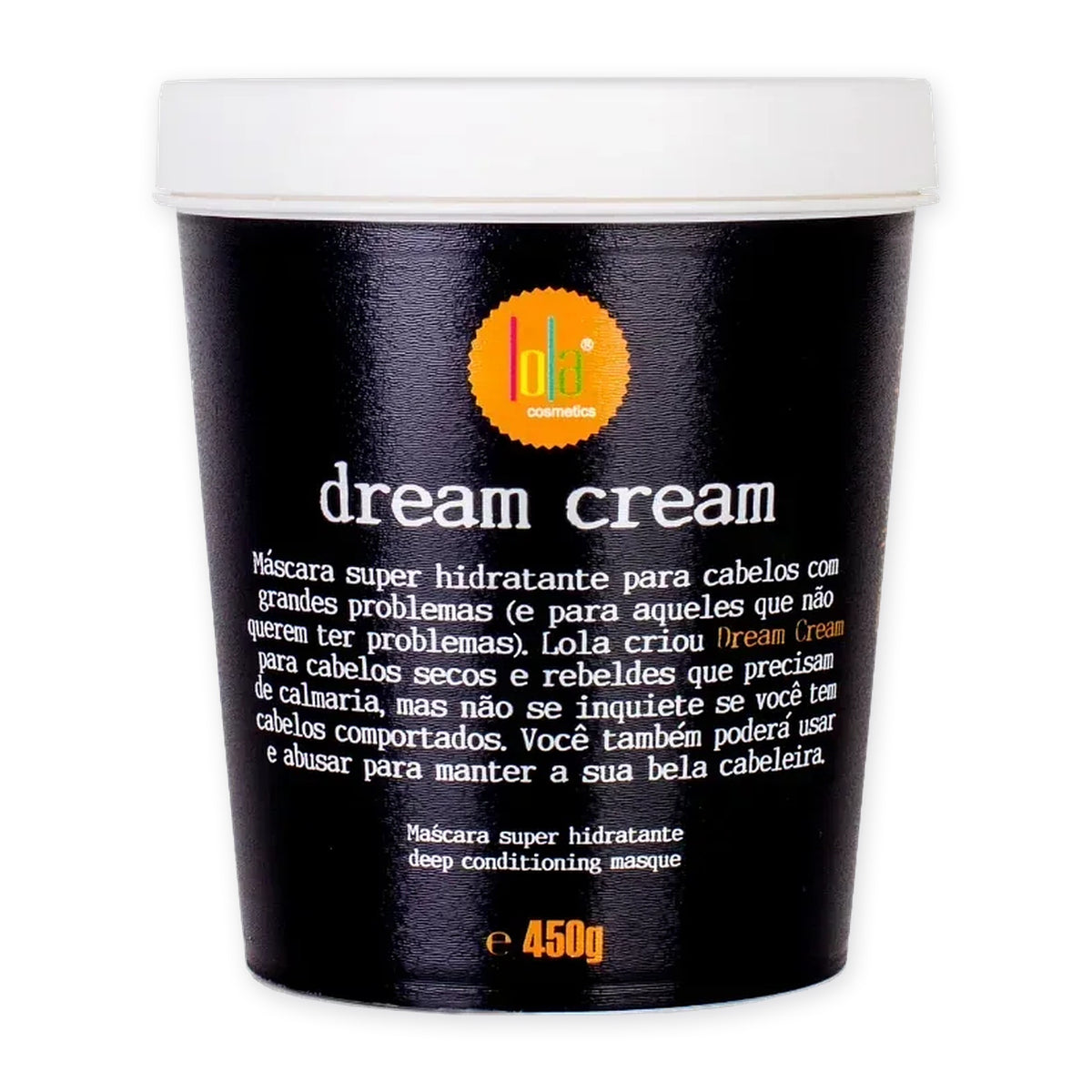 Lola Dream Cream Máscara Super Hidratante Argão e Abacate 450g