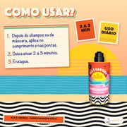 Condicionador Ela é Carioca Lola Nutritivo: como usar, passo a passo, com o tempo e a frequência