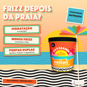Máscara Ela é Carioca Lola Hidronutritiva Sol e Sal: apresentação, com o que a fórmula faz pelo fio