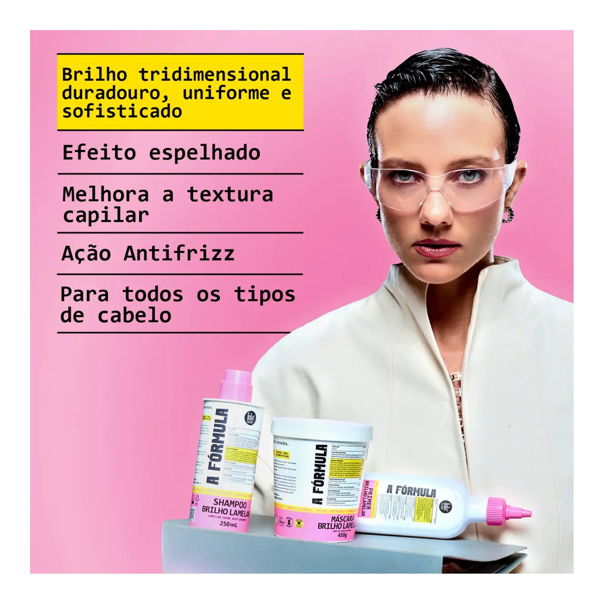 Lola A Fórmula Shampoo Brilho Lamelar 250ml — foto oficial da marca