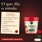 Máscara O Poderoso Cremão Lola Nutrição 2 em 1: o que diz o rótulo, nutrição 2 em 1 de uso diário