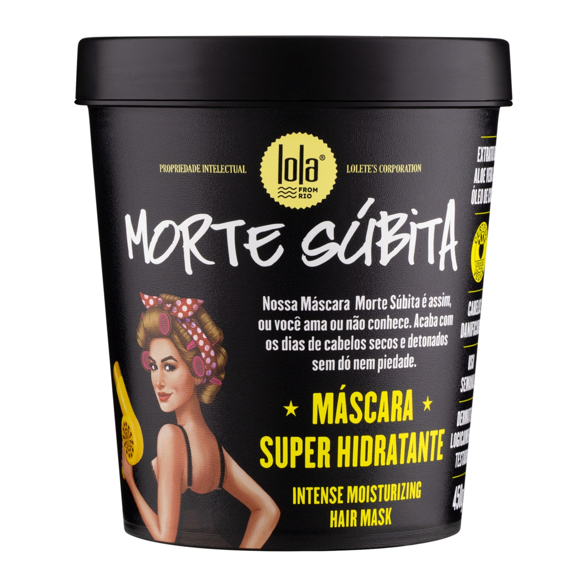 Lola Morte Súbita Máscara Super Hidratante 450g — foto oficial da marca