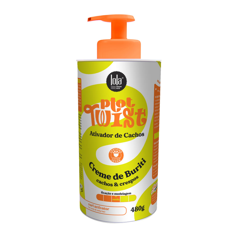Lola Plot Twist Creme Buriti Ativador de Cachos 480g — foto oficial da marca