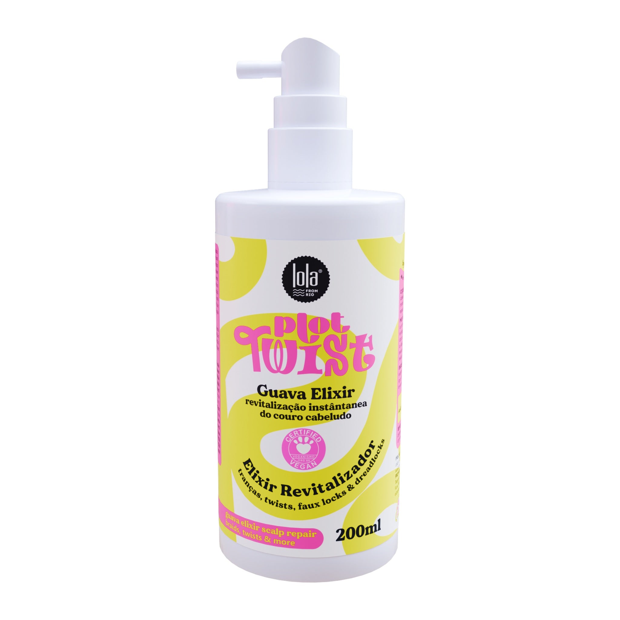 Lola Plot Twist Guava Elixir Revitalizador 200ml — foto oficial da marca