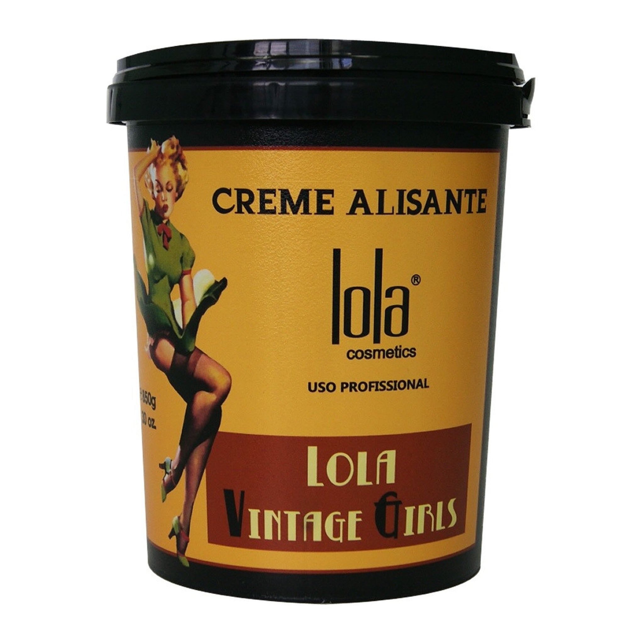 Lola Vintage Girls Creme Alisante Grande 850g — foto oficial da marca
