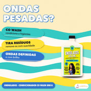 Co-Wash Ondulados Inc. Lola Condicionador: apresentação, com o que a fórmula faz pelo fio