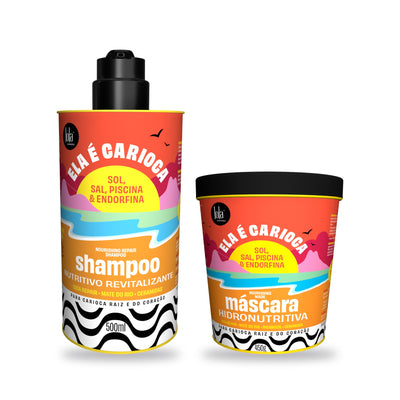 Lola Pack Ela é Carioca Shampoo + Máscara Nutrição e Hidratação