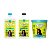Lola Pack Ondulados Inc. Shampoo, Condicionador e Creme Texturizador