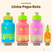 Shampoo Papo Reto Lola Fiber D.tox Remove Metais: a linha Papo Reto da Lola from Rio