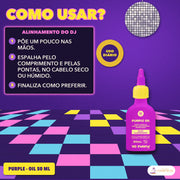 Óleo Purple Lola Iluminador Anti-Amarelamento Loiro: como usar, passo a passo, no cabelo seco ou húmido