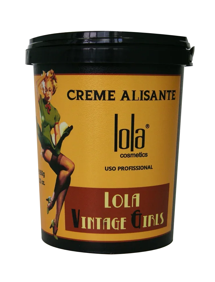 Lola Vintage Girls Creme Alisante Grande 850g - Ilha dos cosméticos