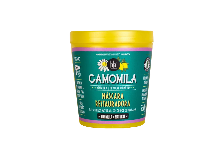 Lola Camomila Máscara 230g - Ilha dos cosméticos