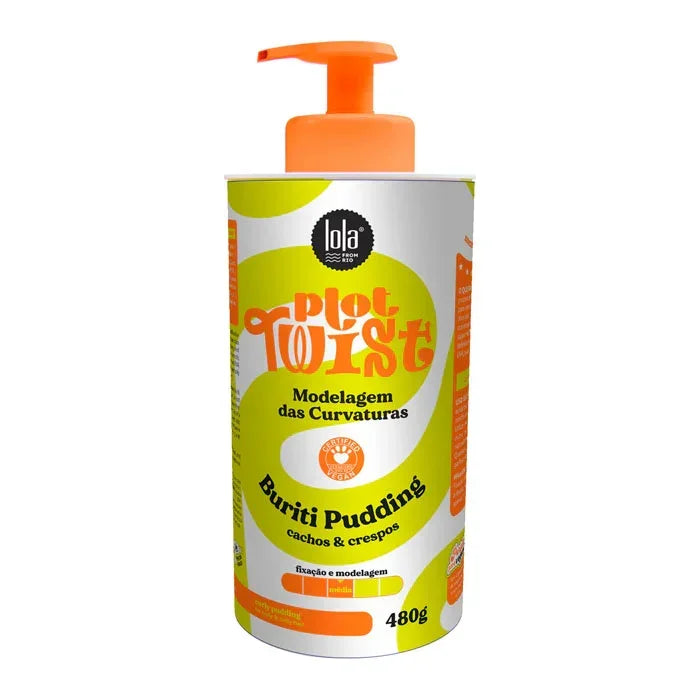 Lola Plot Twist Pudding Buriti Modelagem das Curvaturas 480g - Ilha dos cosméticos