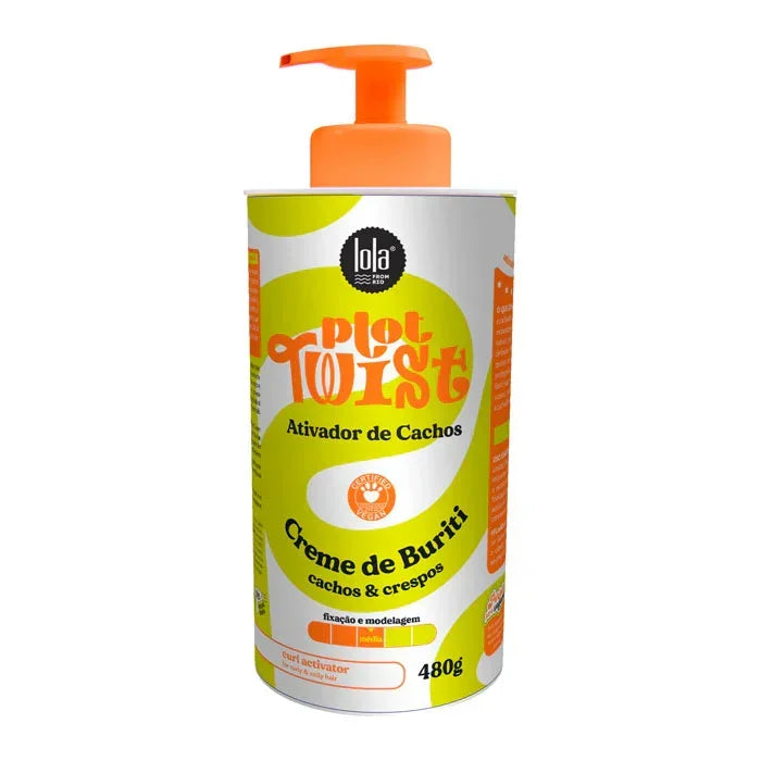 Lola Plot Twist Creme Buriti Ativador de Cachos 480g - Ilha dos cosméticos