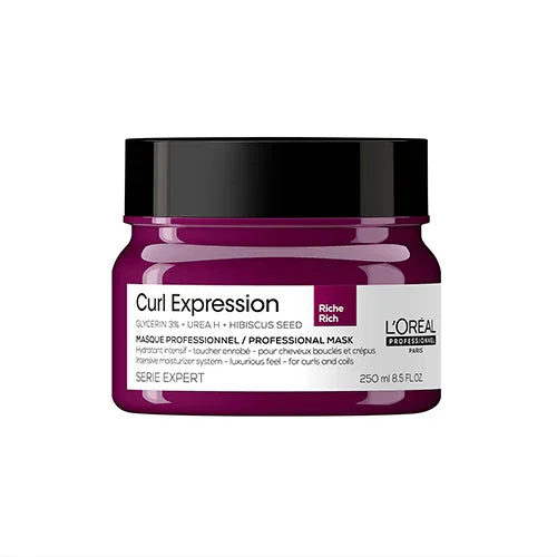 L'Oréal Curl Expression Máscara Hidratante Intensiva Rica 250ml - Ilha dos cosméticos
