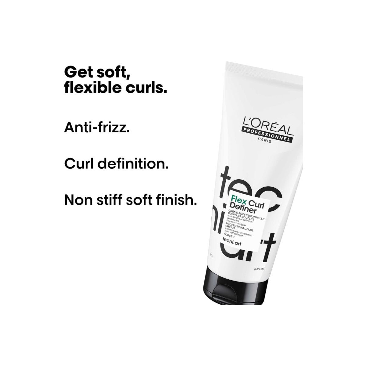 Caracóis suaves e flexíveis, anti-frizz, sem rigidez