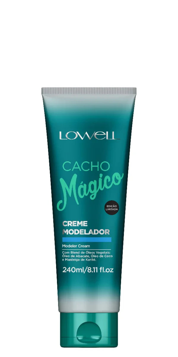 Lowell Cacho Mágico Creme Modelador 240ml - Ilha dos cosméticos