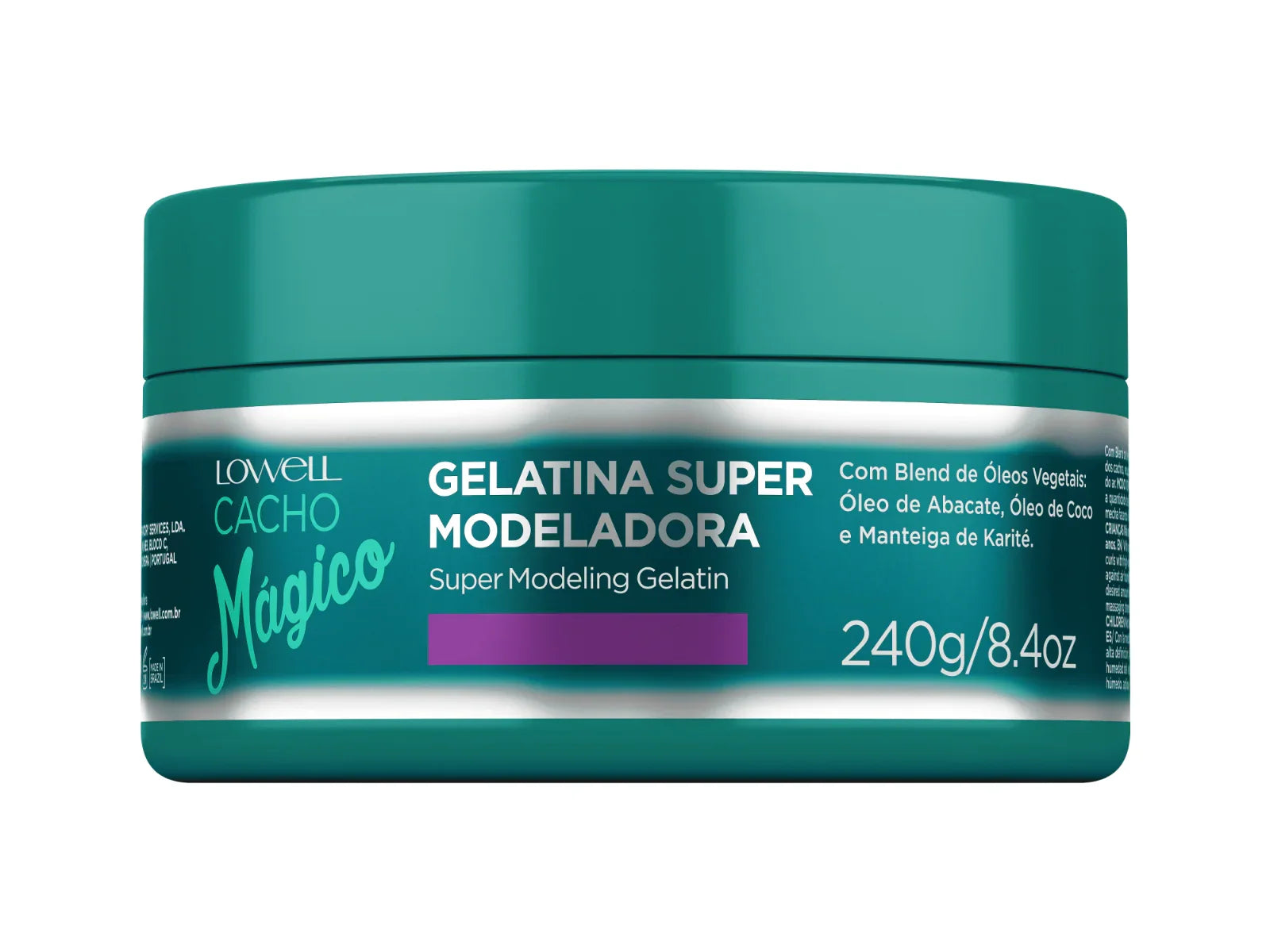 Lowell Cacho Mágico Gelatina Modeladora 240g - Ilha dos cosméticos
