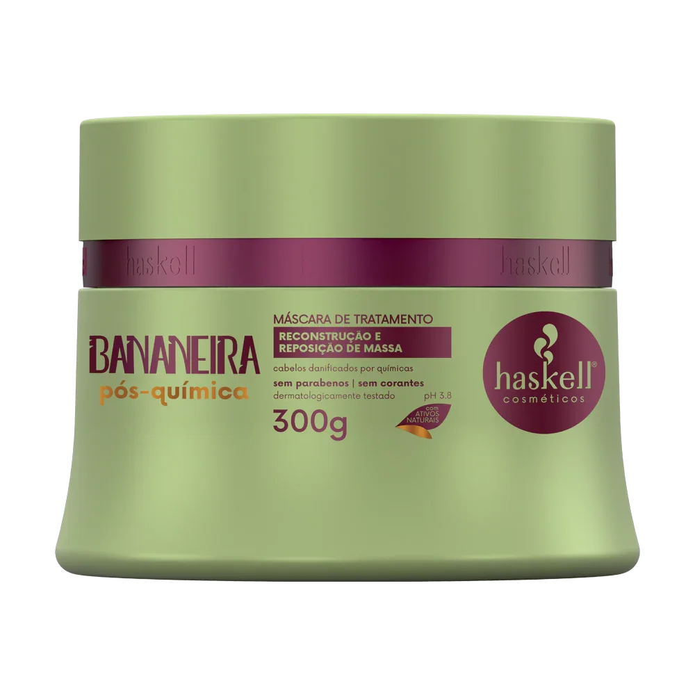 Haskell Bananeira Máscara 300g - Ilha dos cosméticos