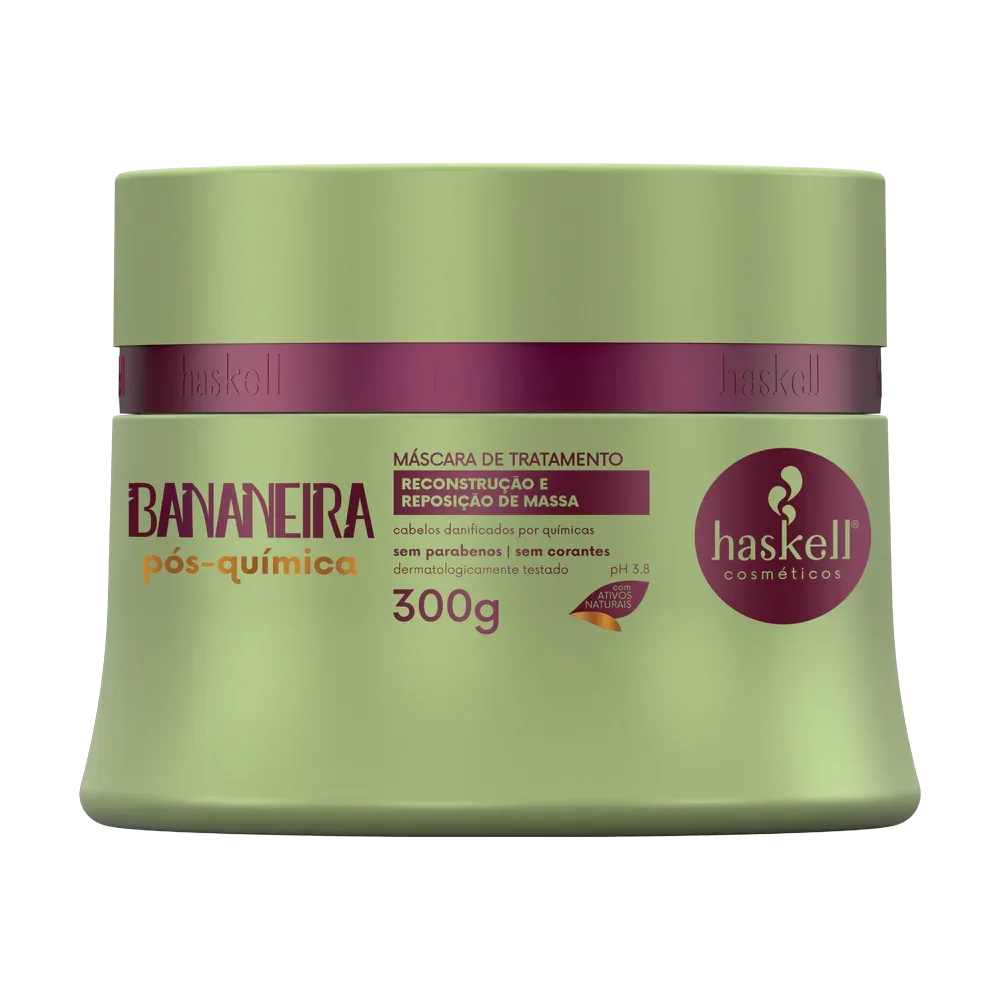 Haskell Bananeira Máscara 300g - Ilha dos cosméticos