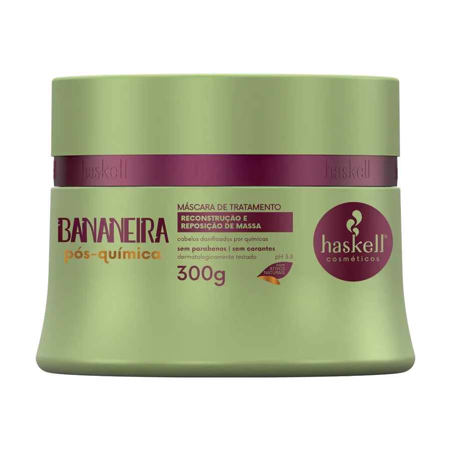 Haskell Bananeira Máscara 300g - Ilha dos cosméticos