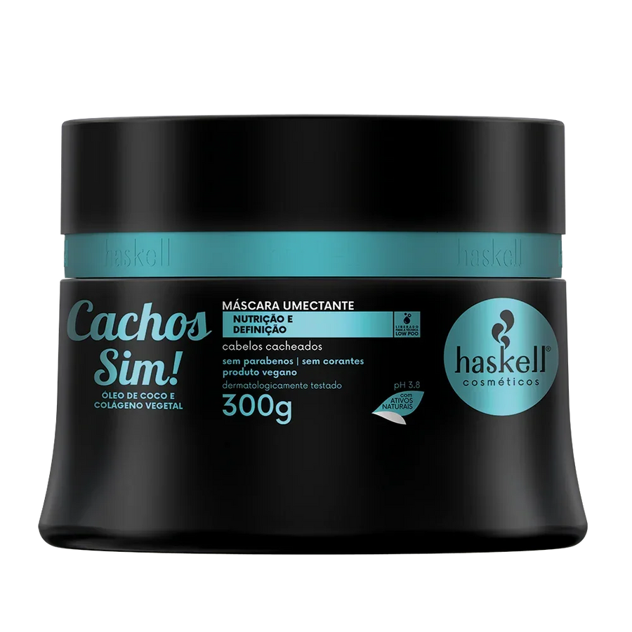 Haskell Cachos Sim Máscara Cachos 300g e 900g