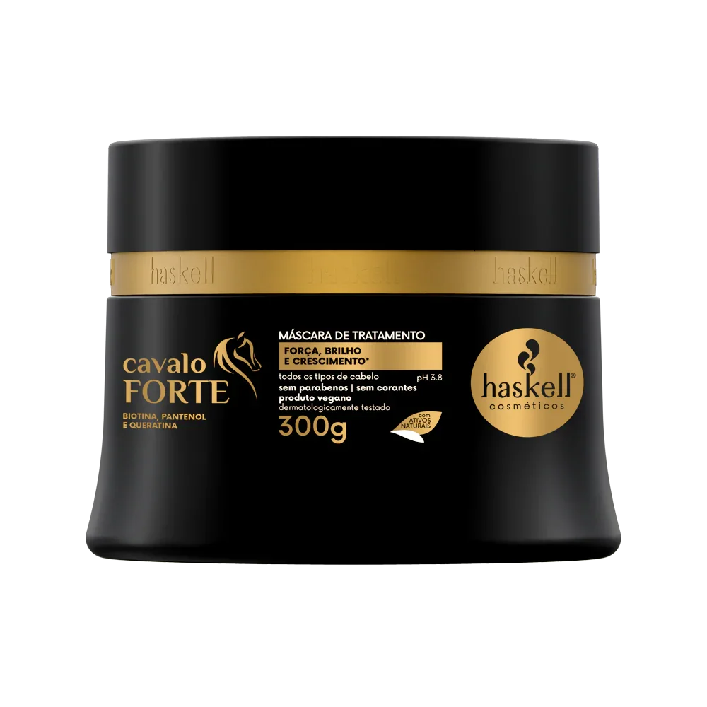 Haskell Cavalo Forte Máscara 300g - Ilha dos cosméticos