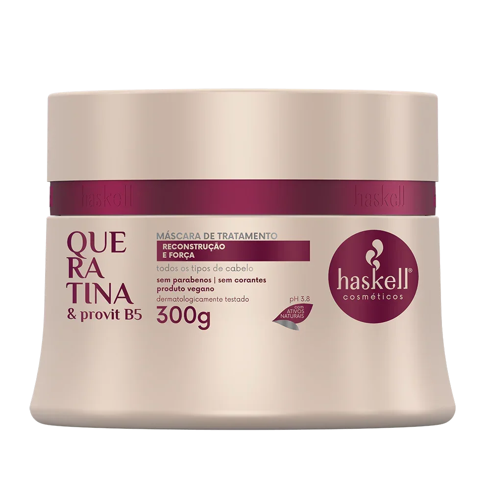 Haskell Queratina & Provit B5 Máscara 300g - Ilha dos cosméticos