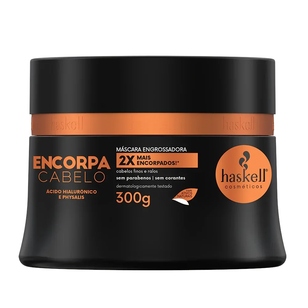 Haskell Encorpa Cabelo Máscara 300g - Ilha dos cosméticos