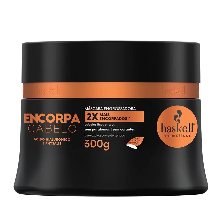 Haskell Encorpa Cabelo Máscara 300g - Ilha dos cosméticos