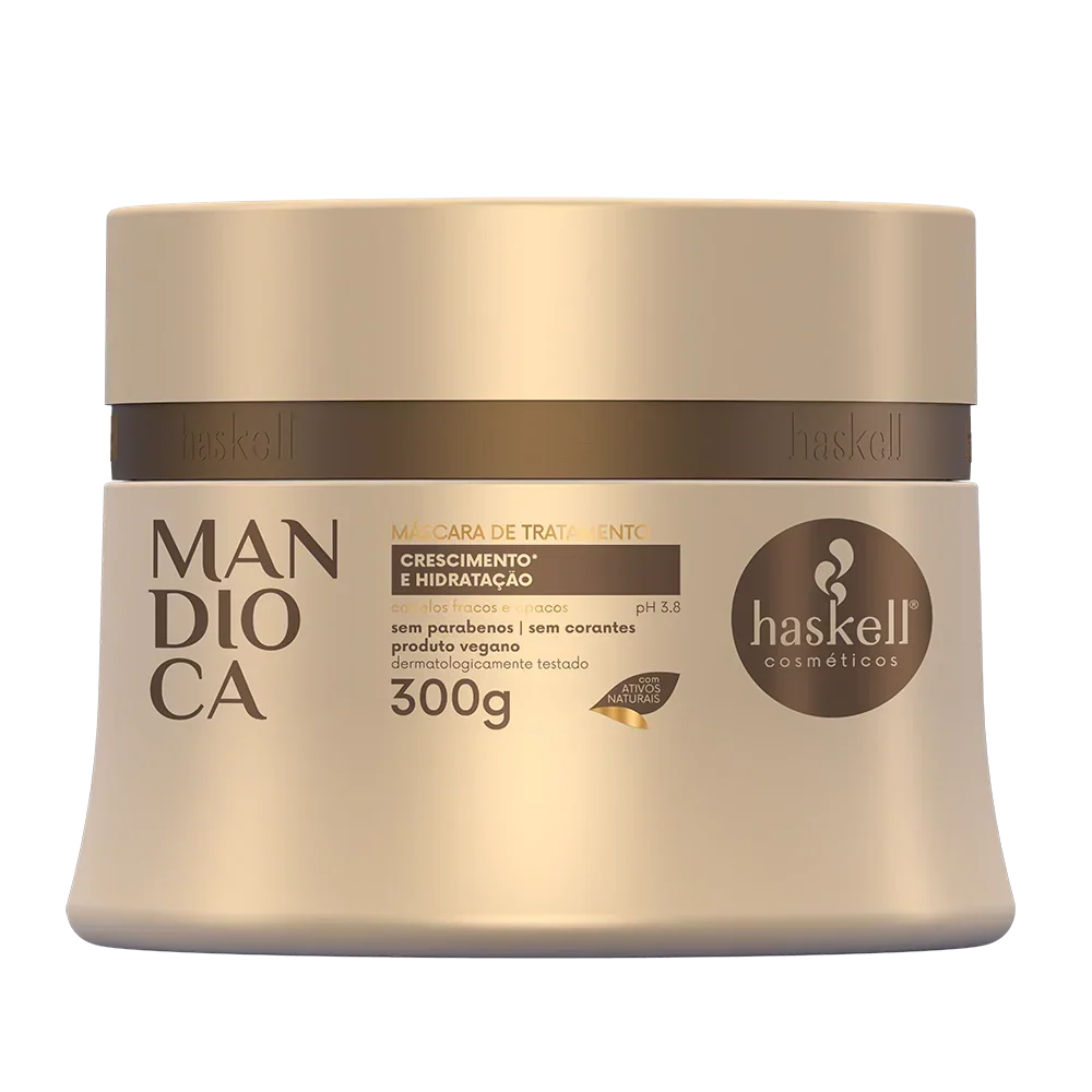 Haskell Mandioca Máscara 300g - Ilha dos cosméticos