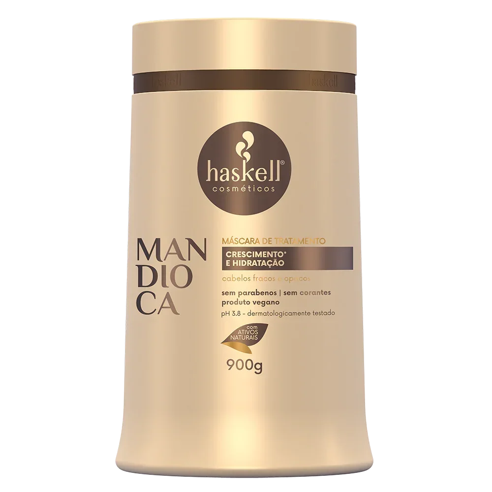 Haskell Mandioca Máscara 900g - Ilha dos cosméticos