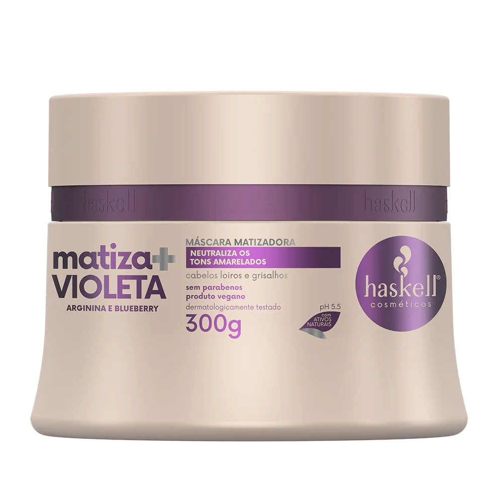 Haskell Matiza+ Violeta Máscara 300g - Ilha dos cosméticos