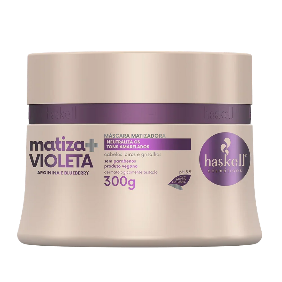 Haskell Matiza+ Violeta Máscara 300g - Ilha dos cosméticos