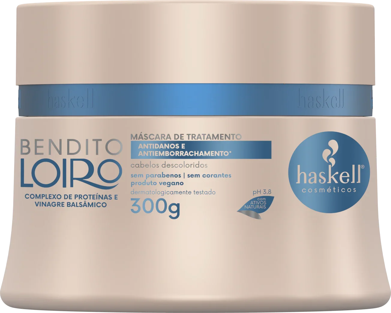 Haskell Bendito Loiro Máscara 300g - Ilha dos cosméticos