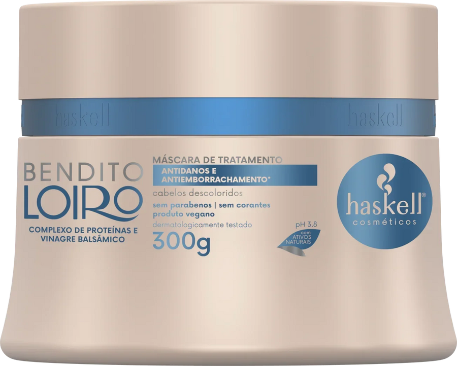 Haskell Bendito Loiro Máscara 300g - Ilha dos cosméticos