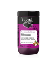 Real Natura Pro-Lisos Anti Frizz Argan Máscara Sem Sal 1kg (Liberado) - Ilha dos cosméticos