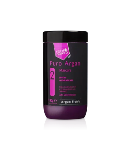 Real Natura Puro Argan Máscara 1kg - Ilha dos cosméticos