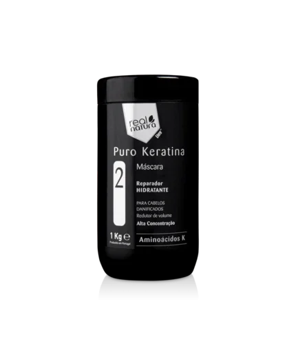 Real Natura Puro Keratina Máscara 1kg - Ilha dos cosméticos