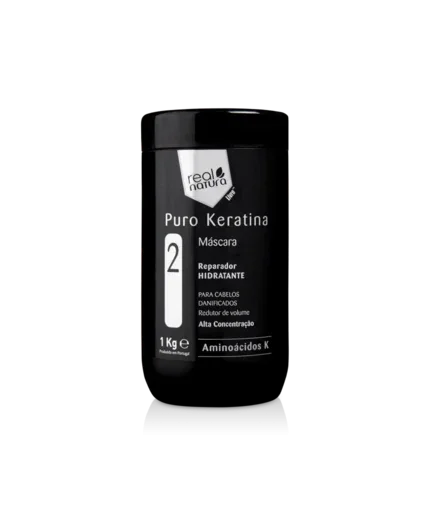 Real Natura Puro Keratina Máscara 1kg - Ilha dos cosméticos