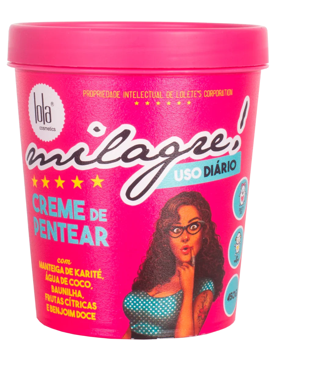 Lola Milagre Creme de Pentear 450g - Ilha dos cosméticos