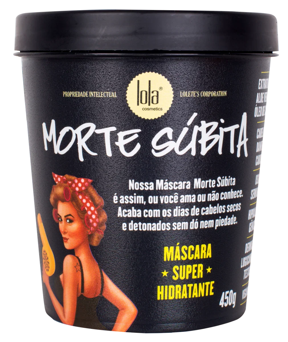 Lola Morte Súbita Máscara 450g - Ilha dos cosméticos