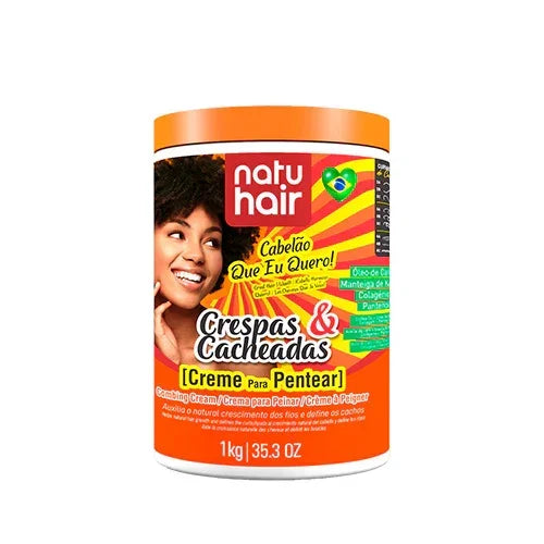 NatuHair Cabelão que Eu Quero Creme de Pentear 1L - Ilha dos cosméticos