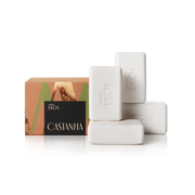 Natura Ekos Sabonete Cremoso Castanha 4x100g - Ilha dos cosméticos