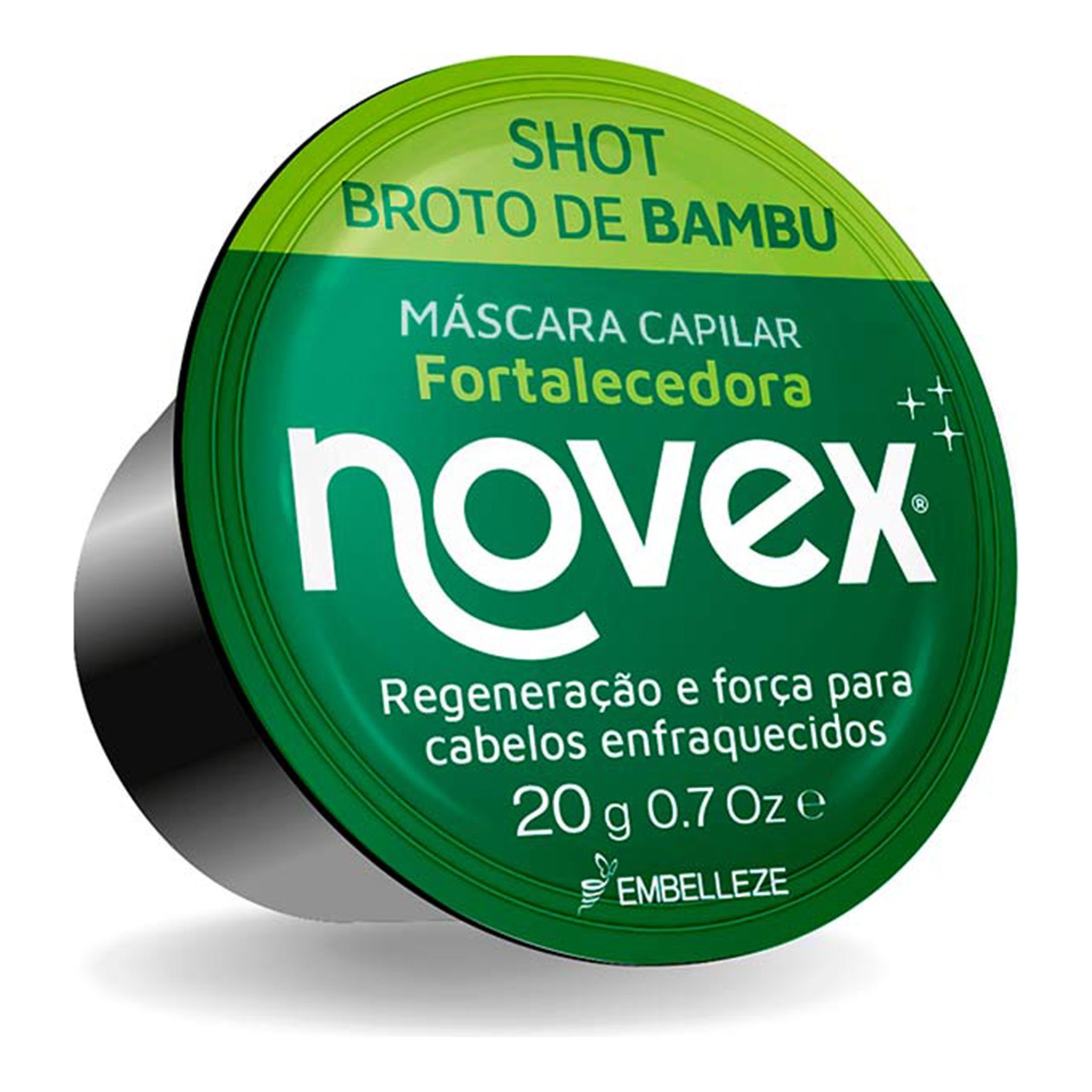Novex Shot Broto de Bambu 20g, foto oficial da marca