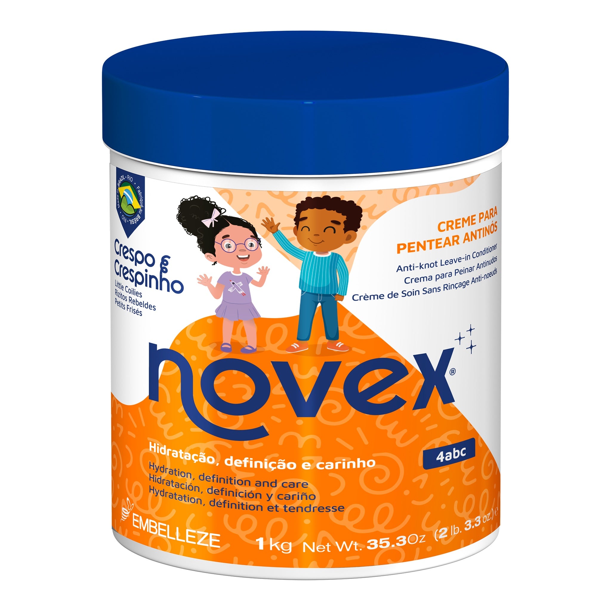 Novex Crespo Crespinho Creme de Pentear 1kg — foto oficial da marca