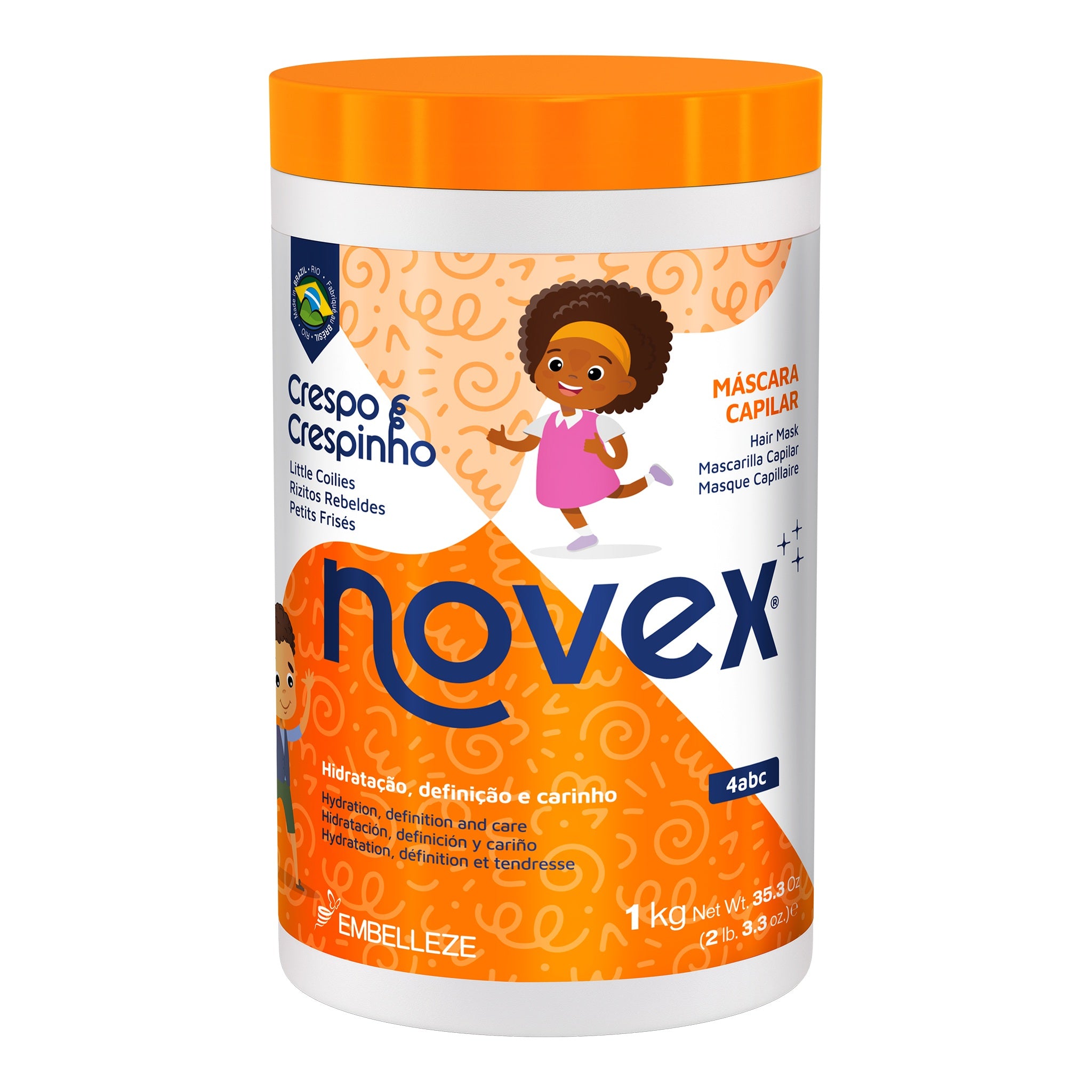 Novex Crespo Crespinho Máscara Capilar 1kg — foto oficial da marca