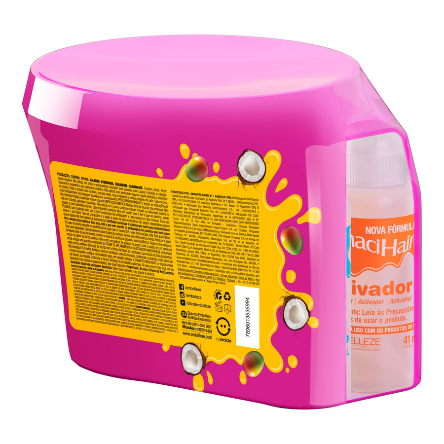 Amacihair Kit de Relaxamento  Tradicional à base de Guanidina 210g, foto oficial da marca